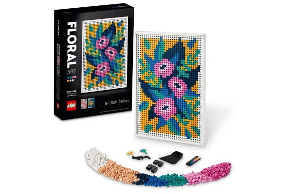 LEGO Art Çiçek Resmi 31207 Yapım Seti 31207