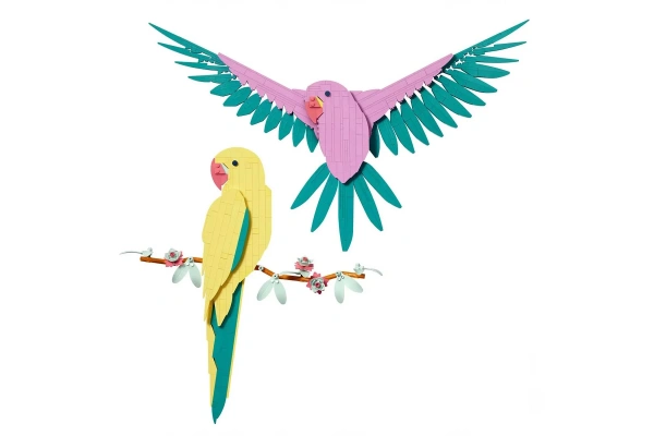 LEGO ART Fauna Koleksiyonu – Macaw Papağanları 31211