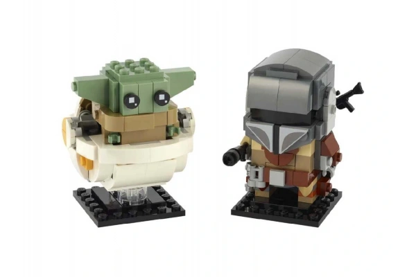 LEGO BrickHeadz Star Wars Mandalorian ve Çocuk Yapım Seti 75317