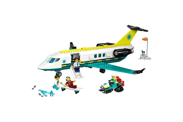LEGO City Acil Hava Ambulans Uçağı 60465