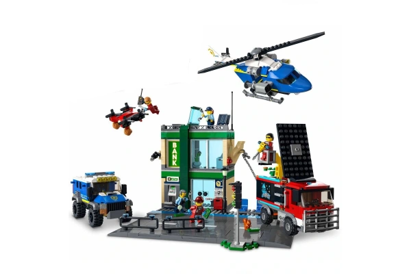 LEGO City Bankada Polis Takibi 60317