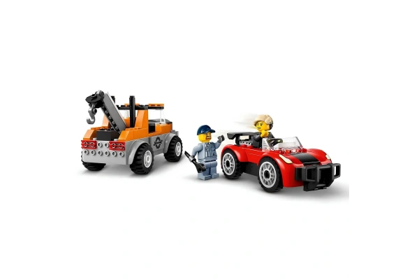 LEGO City Çekici Kamyon ve Spor Araba Tamiri 60435