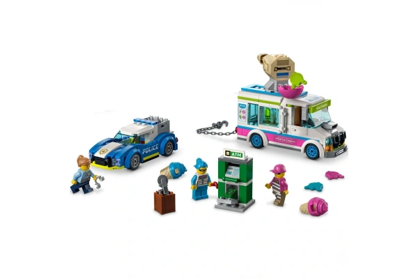 LEGO City Dondurma Kamyonu Polis Takibi 60314