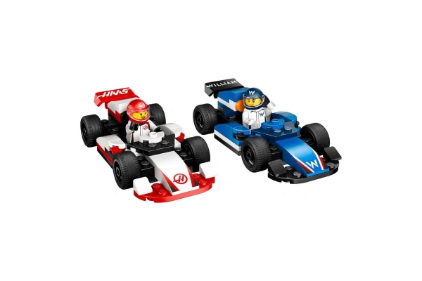 LEGO City F1 Williams Racing ve Haas F1 Yarış Arabaları 60464