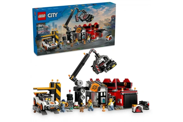 LEGO City Hurdalık ve Arabalar 60472