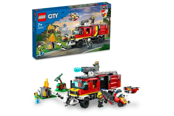 LEGO City İtfaiye Komuta Kamyonu 60374