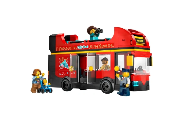 LEGO City Kırmızı İki Katlı Gezi Otobüsü 60407