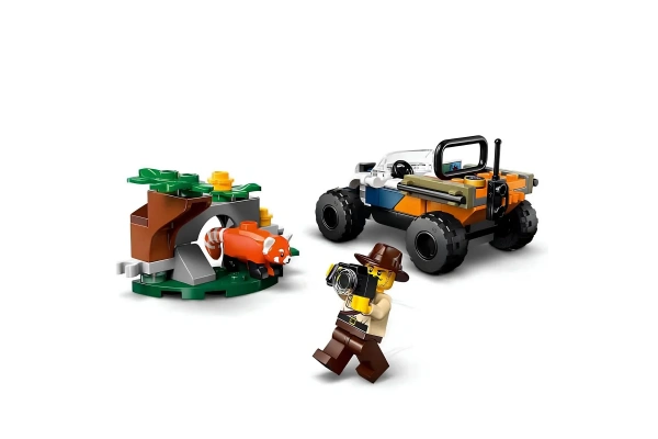 LEGO City Orman Kaşifinin ATV’li Kırmızı Panda Görevi 60424