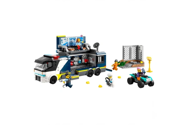 LEGO City Polis Mobil Suç Laboratuvarı Kamyonu 60418