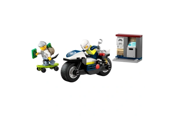 LEGO City Polis Motosikleti Takibi 60455