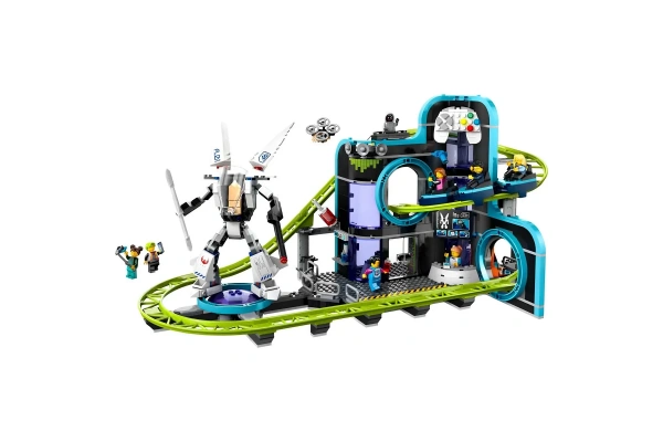 LEGO City Robot Dünyası Hız Treni Parkı 60421
