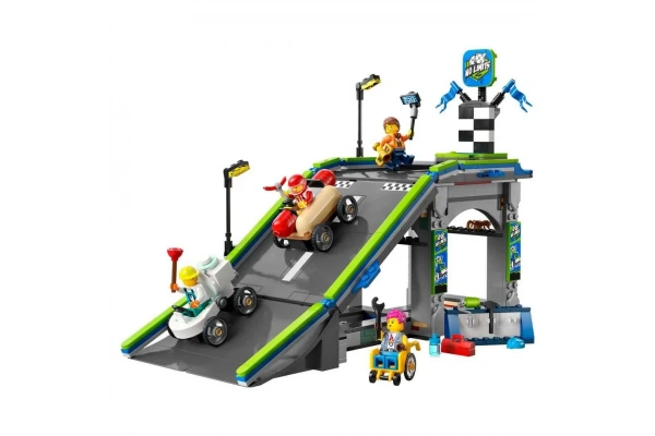 LEGO City Senin Kuralların: Yarış Arabası Rampa Parçası