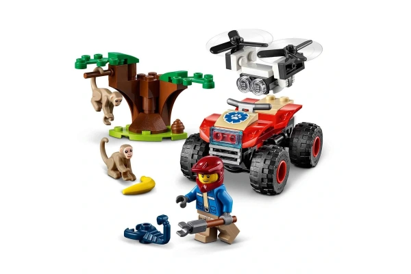 LEGO City Stunt Vahşi Hayvan Kurtarma ATV’si 60300