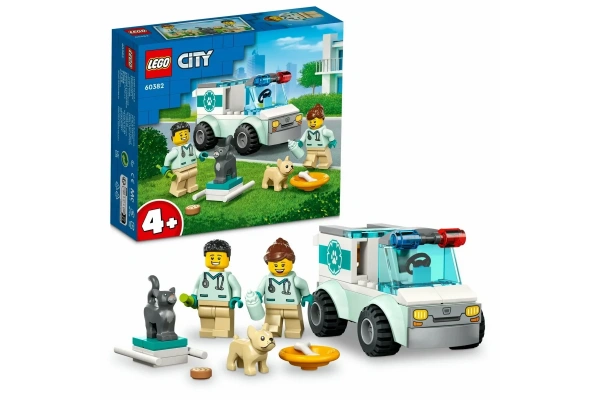 LEGO City Veteriner Kurtarma Aracı 60382
