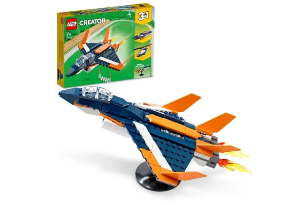 LEGO Creator 3’ü 1 Arada Süpersonik Jet 31126