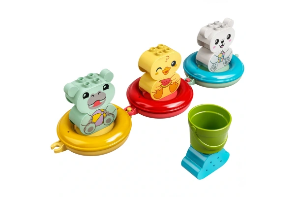 LEGO DUPLO İlk Banyo Zamanı Eğlencesi Yüzen Hayvan Treni 10965