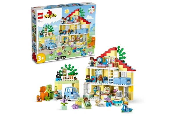 LEGO DUPLO Kasabası 3’ü 1 Arada Aile Evi 10994 Oyuncak Yapım Seti