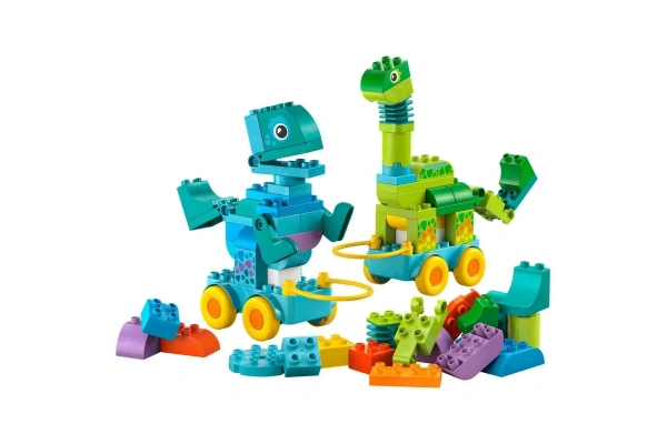 LEGO DUPLO Kasabası 3’ü 1 Arada Tekerlekli Dinozorlar 10451