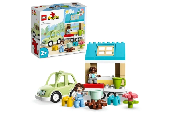 LEGO DUPLO Kasabası Tekerlekli Aile Evi 10986