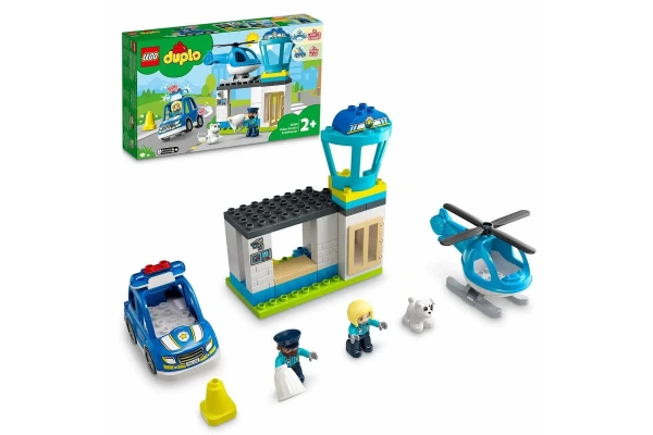 LEGO DUPLO Kurtarma Polis Merkezi ve Helikopter 10959