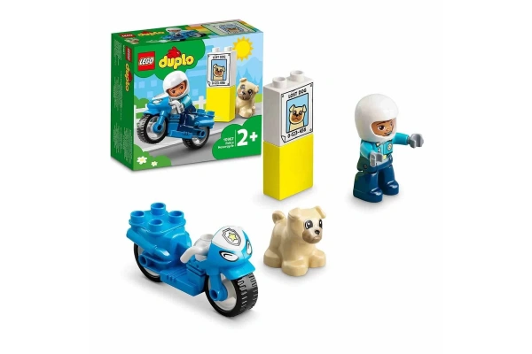 LEGO DUPLO Kurtarma Polis Motosikleti 10967