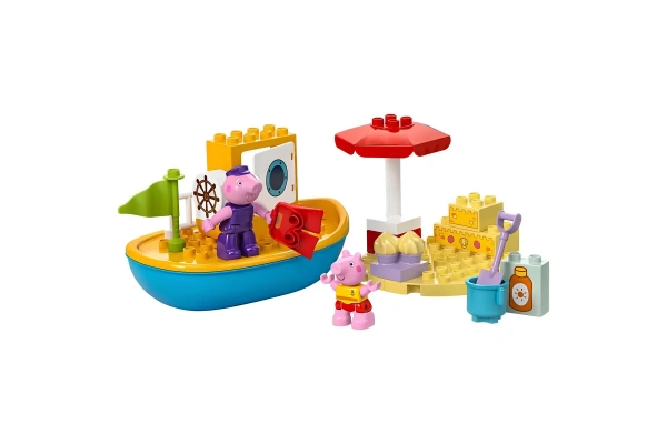LEGO DUPLO Peppa Pig Tekne Gezisi 10432