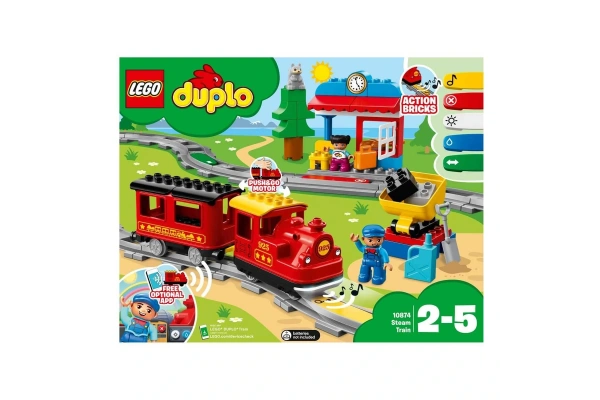 LEGO Duplo Town Buharlı Tren 10874