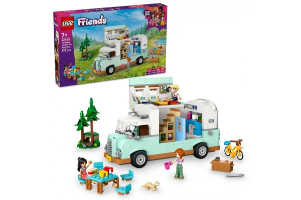 LEGO Friends Arkadaşlık Karavan Macerası Rol Yapma Yapım Seti 42663