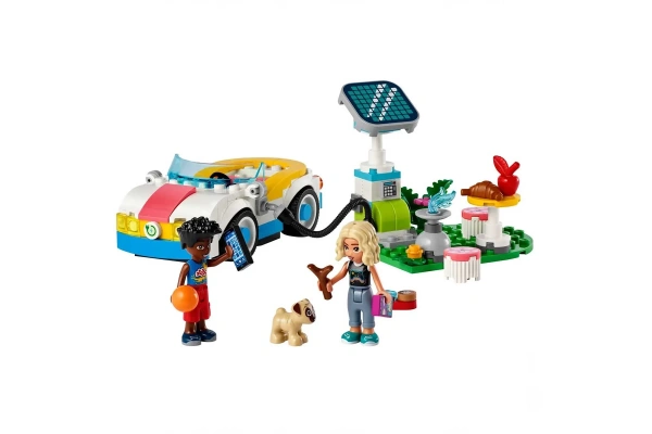 LEGO Friends Elektrikli Araba ve Şarj İstasyonu 42609