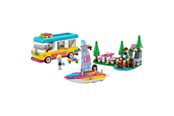 LEGO Friends Orman Karavanı ve Teknesi 41681