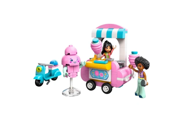 LEGO Friends Pamuk Şeker Standı ve Scooter 42643