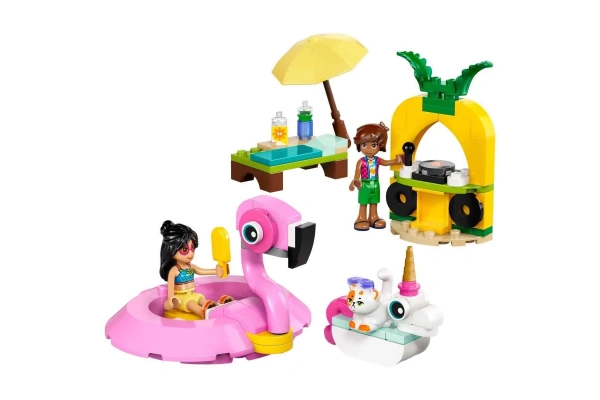 LEGO Friends Tek Boynuzlu At ve Flamingo Havuz Partisi 42658