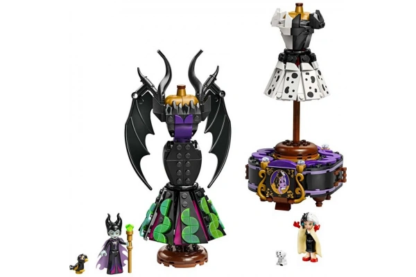 LEGO Malefizin ve Cruella De Vilin Elbiseleri