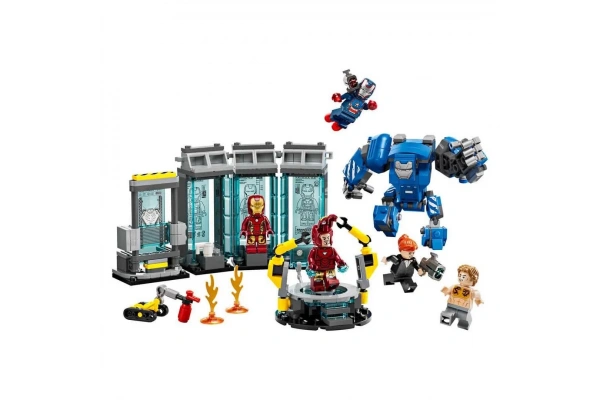 LEGO Marvel Iron Man’in Laboratuvarı: Zırh Salonu 76315