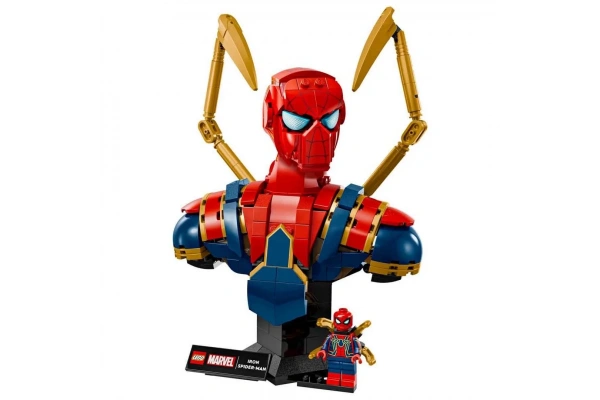 LEGO Marvel Iron Örümcek Adam Büstü 76326