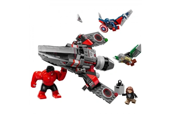 LEGO Marvel Kaptan Amerika ile Red Hulk Savaşı 76292