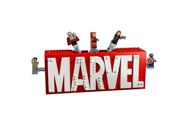 LEGO Marvel MARVEL Logosu ve Minifigürleri 76313