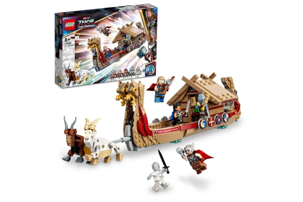LEGO Marvel Viking Gemisi Yapım Seti 76208