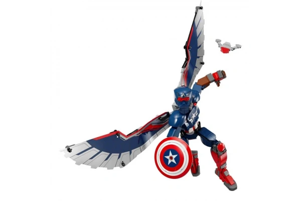 LEGO Marvel Yeni Kaptan Amerika Yapım Figürü 76296