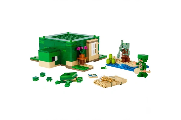 LEGO Minecraft Kaplumbağa Plaj Evi 21254