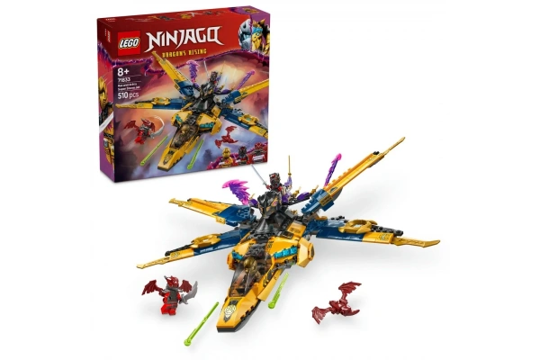 LEGO NINJAGO Ras ve Arinin Süper Fırtına Jeti 71833