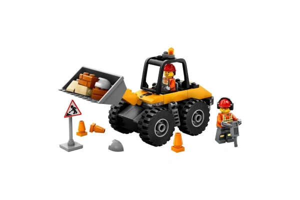 LEGO Sarı Tekerlekli İnşaat Yükleyicisi 60450