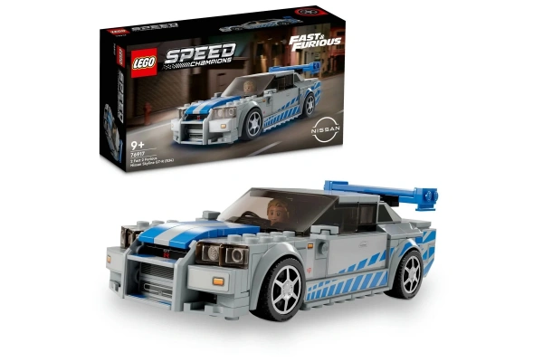 LEGO Speed Champions 2 Fast 2 Furious Nissan Skyline GT-R (R34) 76917