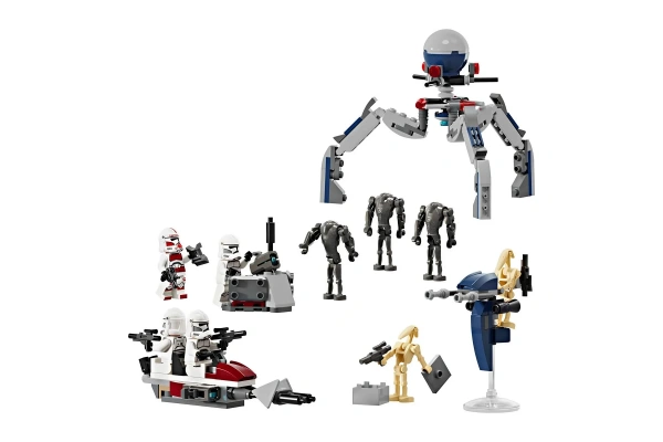 LEGO Star Wars Klon Trooper ve Savaş Droidi Savaş Paketi Seti 75372