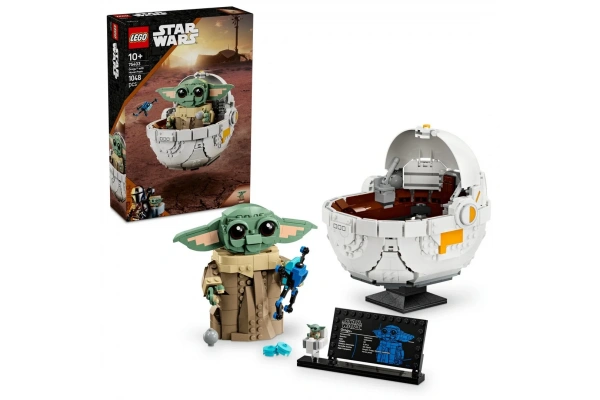 LEGO Star Wars: The Mandalorian Uçan Bebek Arabalı Grogu 75403