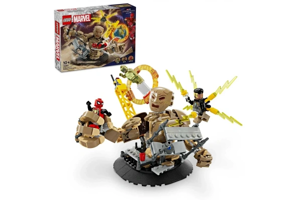 LEGO Super Heroes Örümcek Adam Kum Adam’a Karşı Son Savaş 76280
