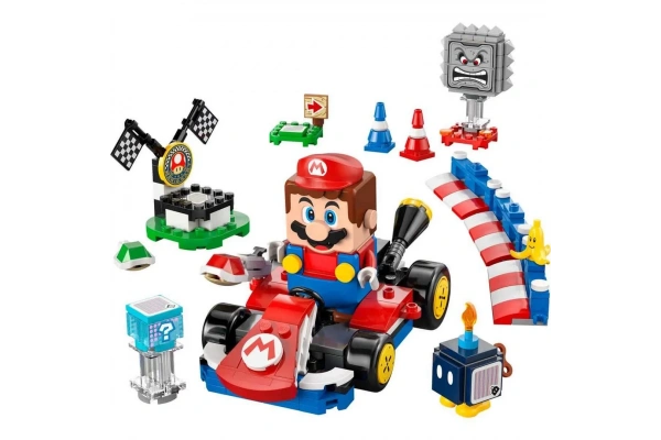 LEGO Super Mario: Mario Kart – İnteraktif LEGO Mario ve Standard Kart 72043