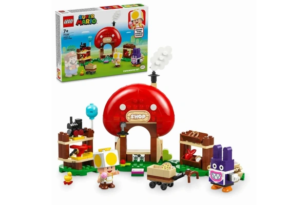 LEGO Super Mario Nabbit Toadun Dükkanında Ek Macera Seti 71429