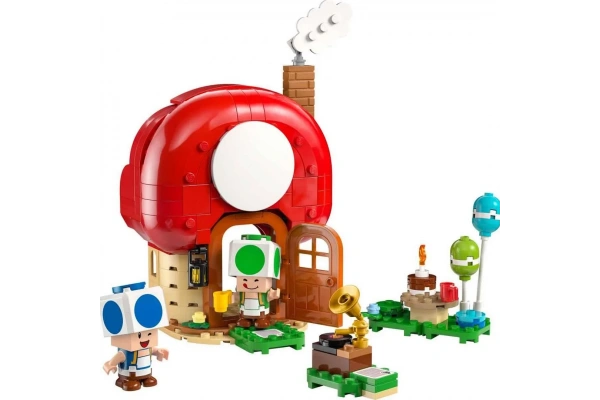 LEGO Super Mario Toad Evinde Parti 72041