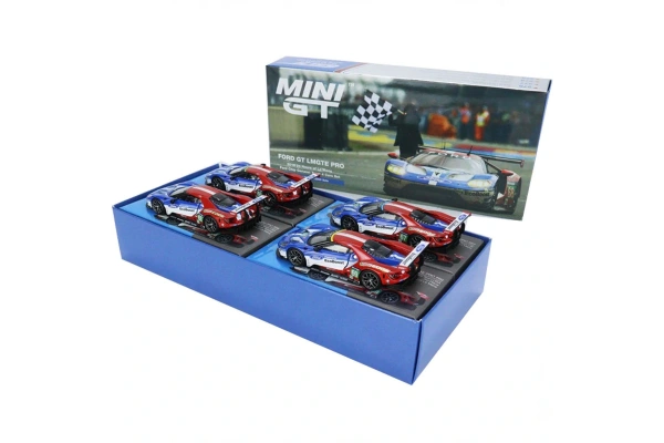 Mini GT 1:64 2016 Ford GT LMGTE Pro 4lü Set